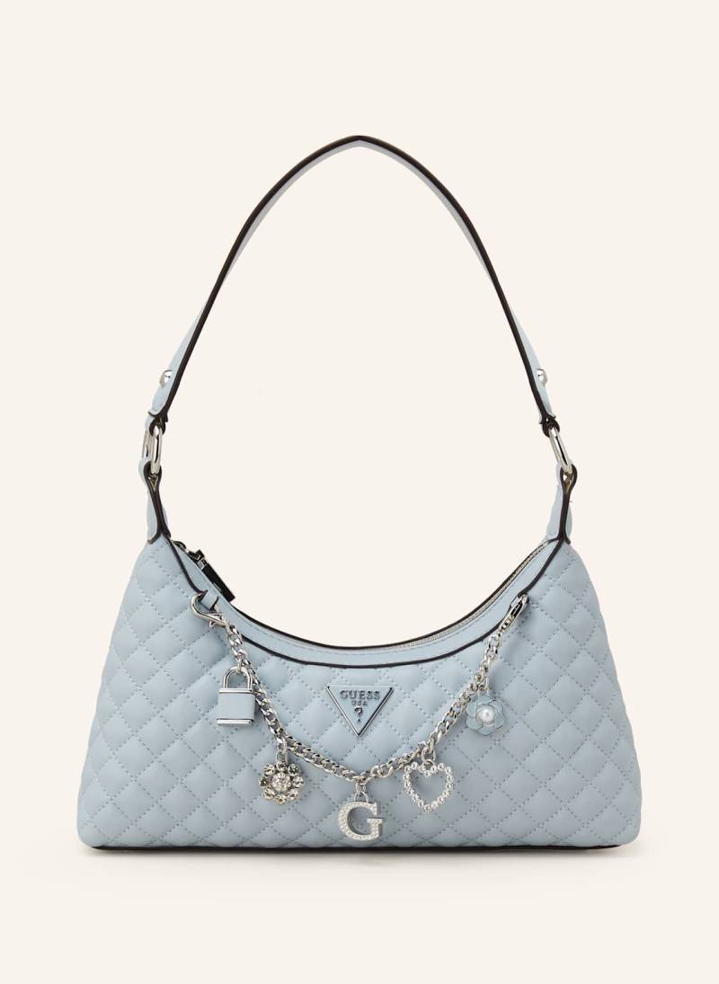 Guess Schultertasche Everlee blau von Guess