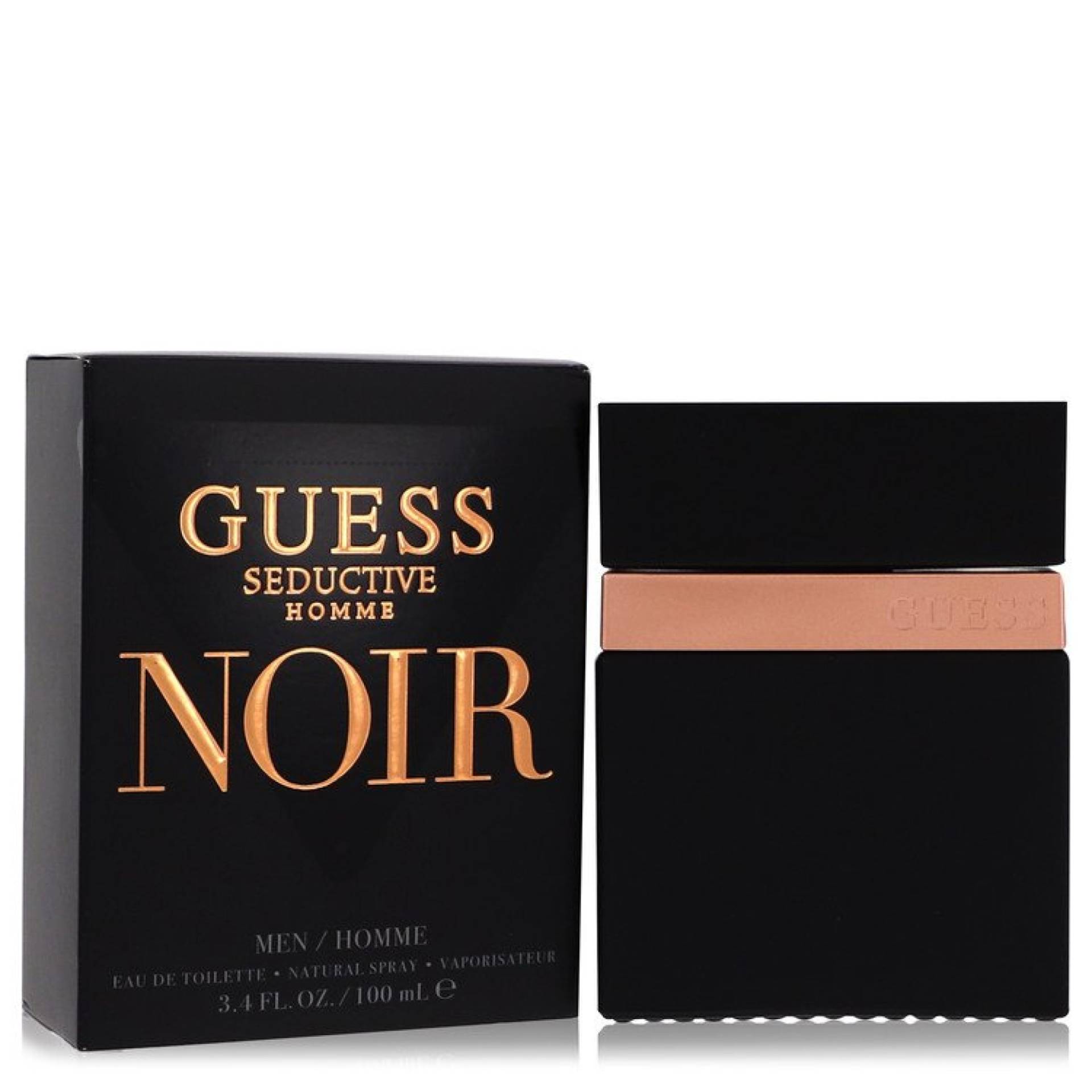 Guess Seductive Homme Noir Eau De Toilette Spray 100 ml von Guess