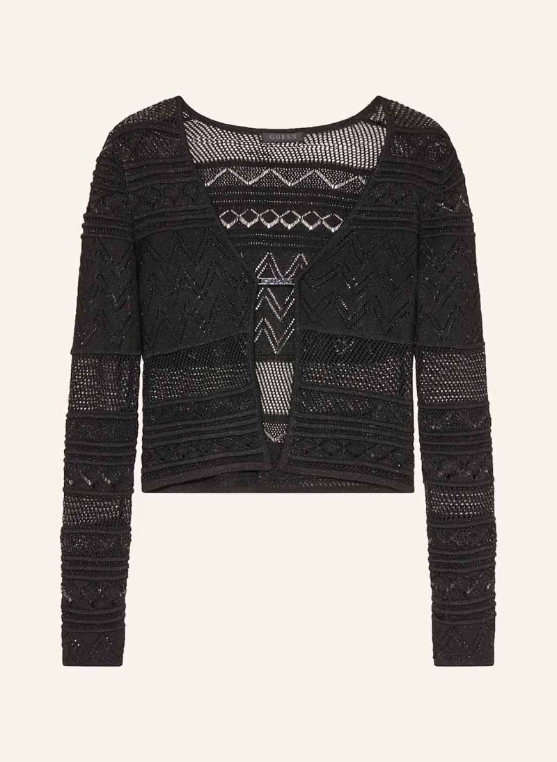 Guess Strickhülle Nellie Mit Glitzergarn schwarz von Guess