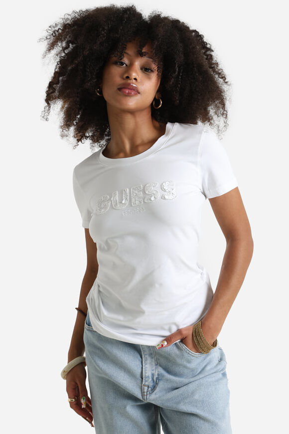 Guess T-Shirt | Pure White | Damen | M Guess T-Shirt | Pure White | Damen | M von Guess