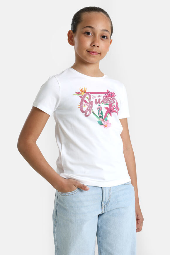 Guess T-Shirt | Pure White | Mädchen  | 8 von Guess