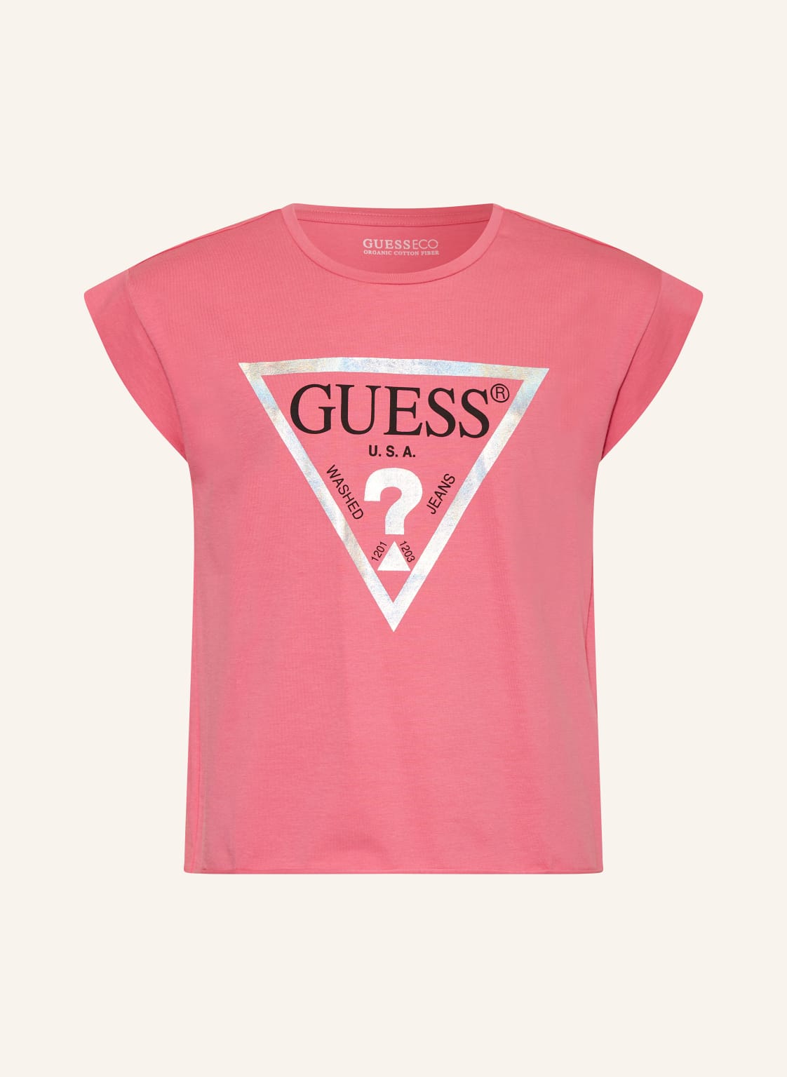 Guess T-Shirt pink von Guess