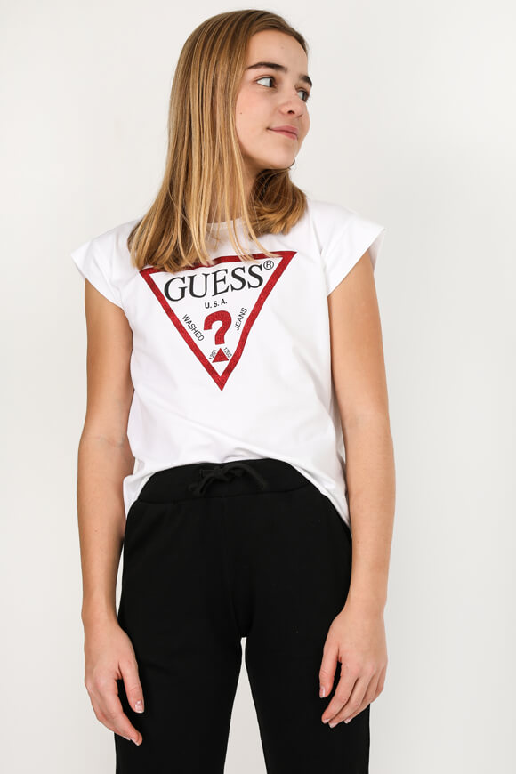 Guess T-Shirt | Weiss | Damen  | 10 von Guess