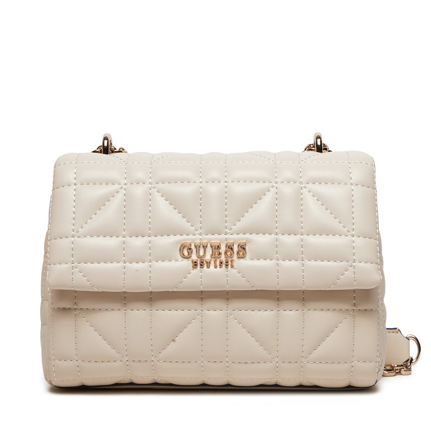 Handtasche Guess Assia (QG) HWQG84 99210 Écru von Guess