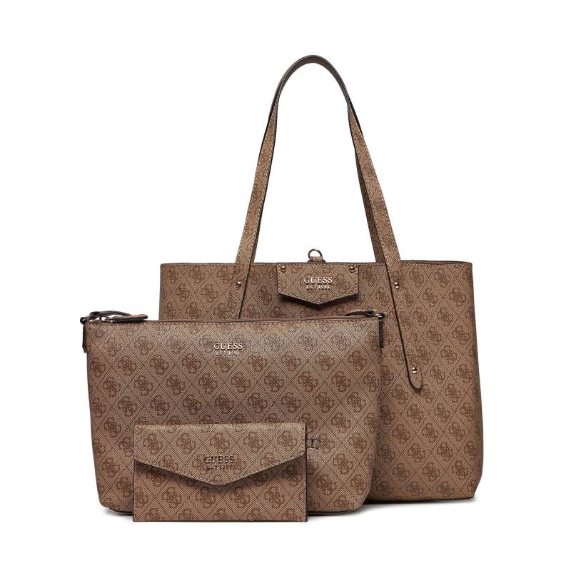 Handtasche Guess Brenton Tote HWEBG8 39023 Braun von Guess