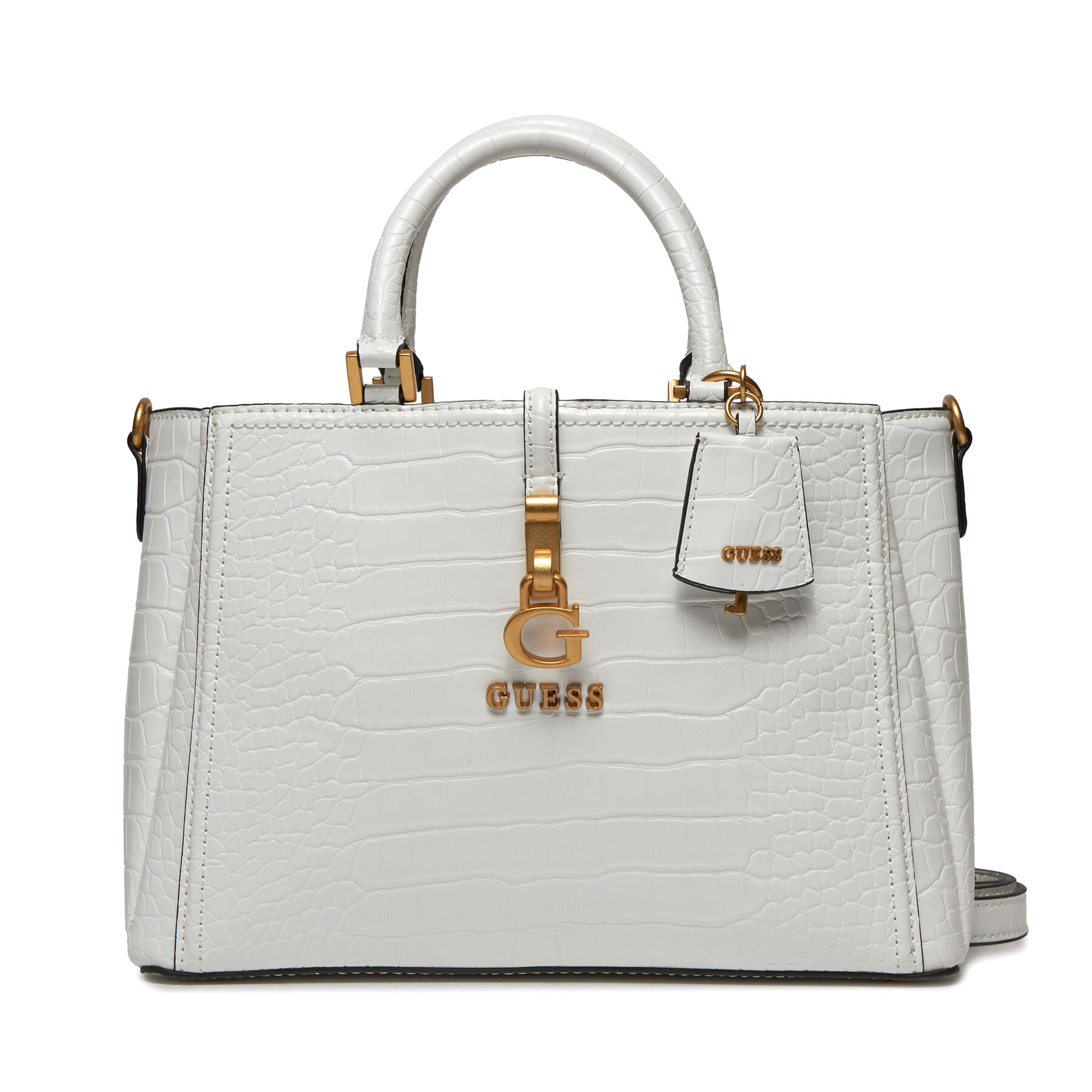 Handtasche Guess G James (CA) HWCA92 12060 WHI von Guess