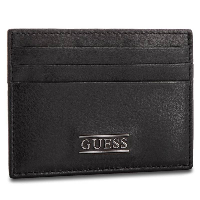 Kreditkartenetui Guess New Boston Card Case SM2420 LEA25 BLA von Guess