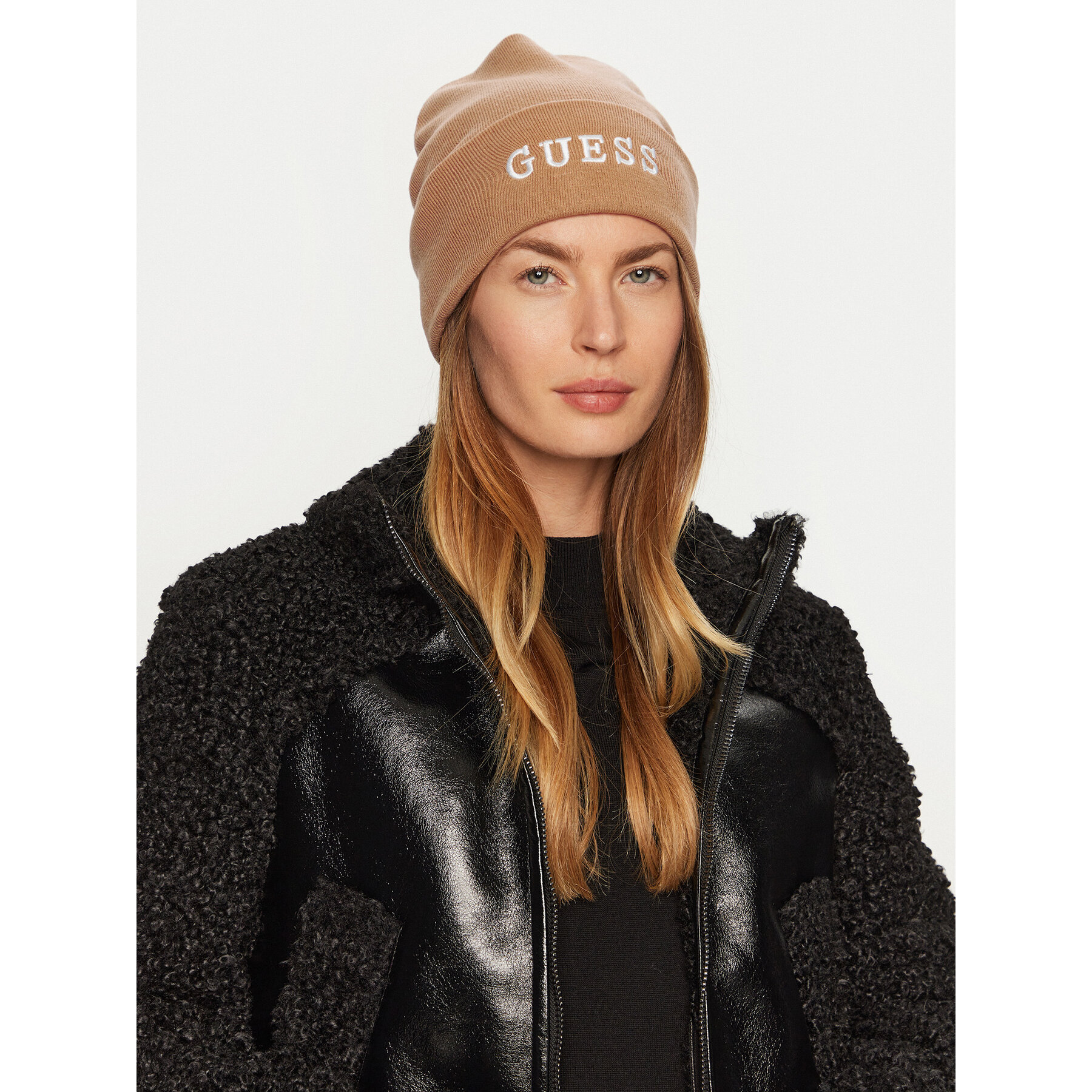 Mütze Guess AW5189 POL01 Beige Mütze Guess AW5189 POL01 Beige von Guess