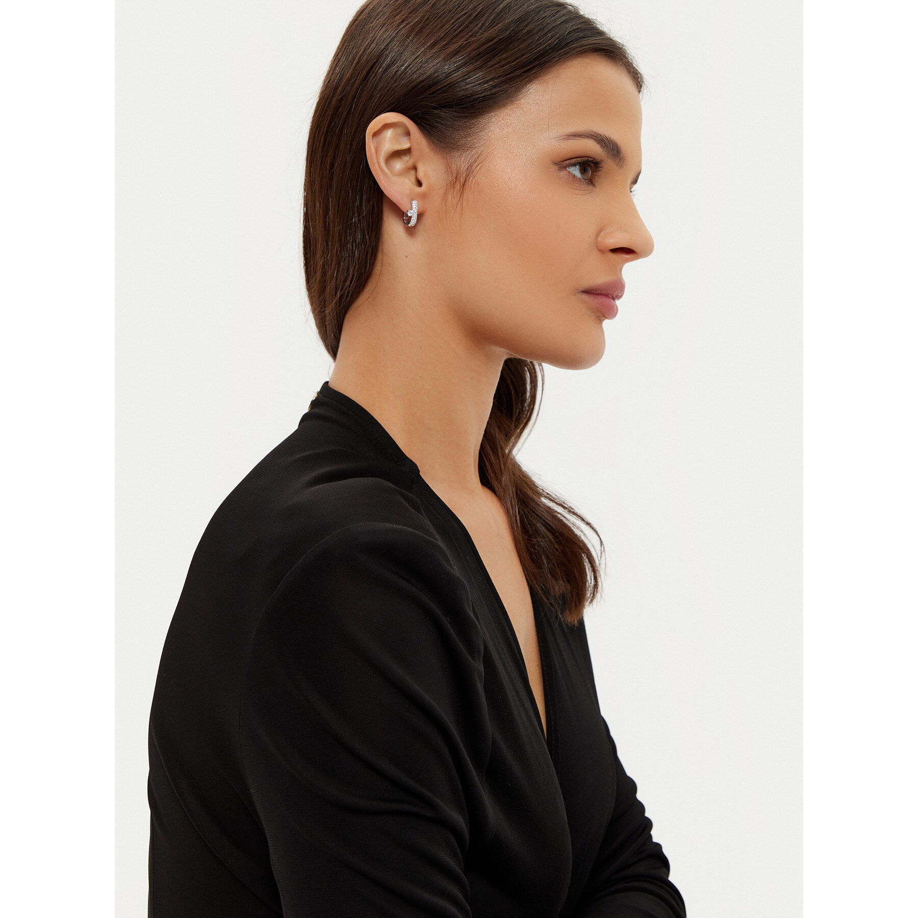 Ohrringe Guess JSBE04 548JW Silberfarben Ohrringe Guess JSBE04 548JW Silberfarben von Guess