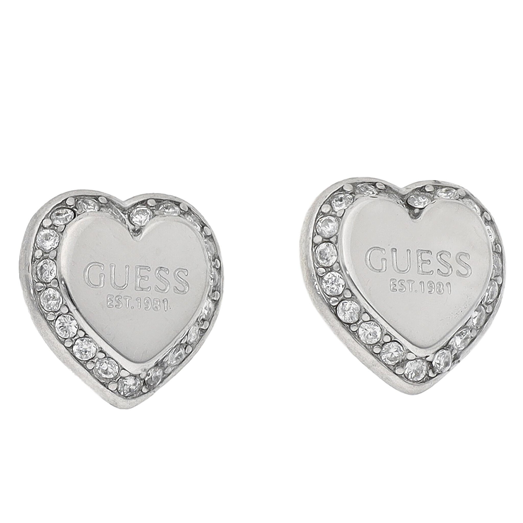 Ohrringe Guess JUBE01 427JW RHODIUM von Guess