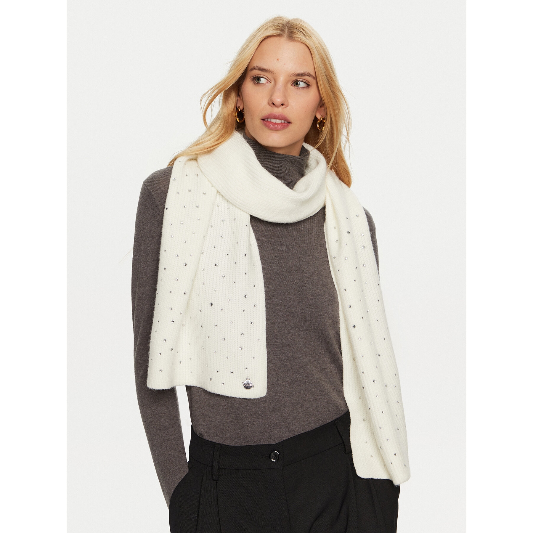 Schal Guess AW5214 POL03 Écru Schal Guess AW5214 POL03 Écru von Guess