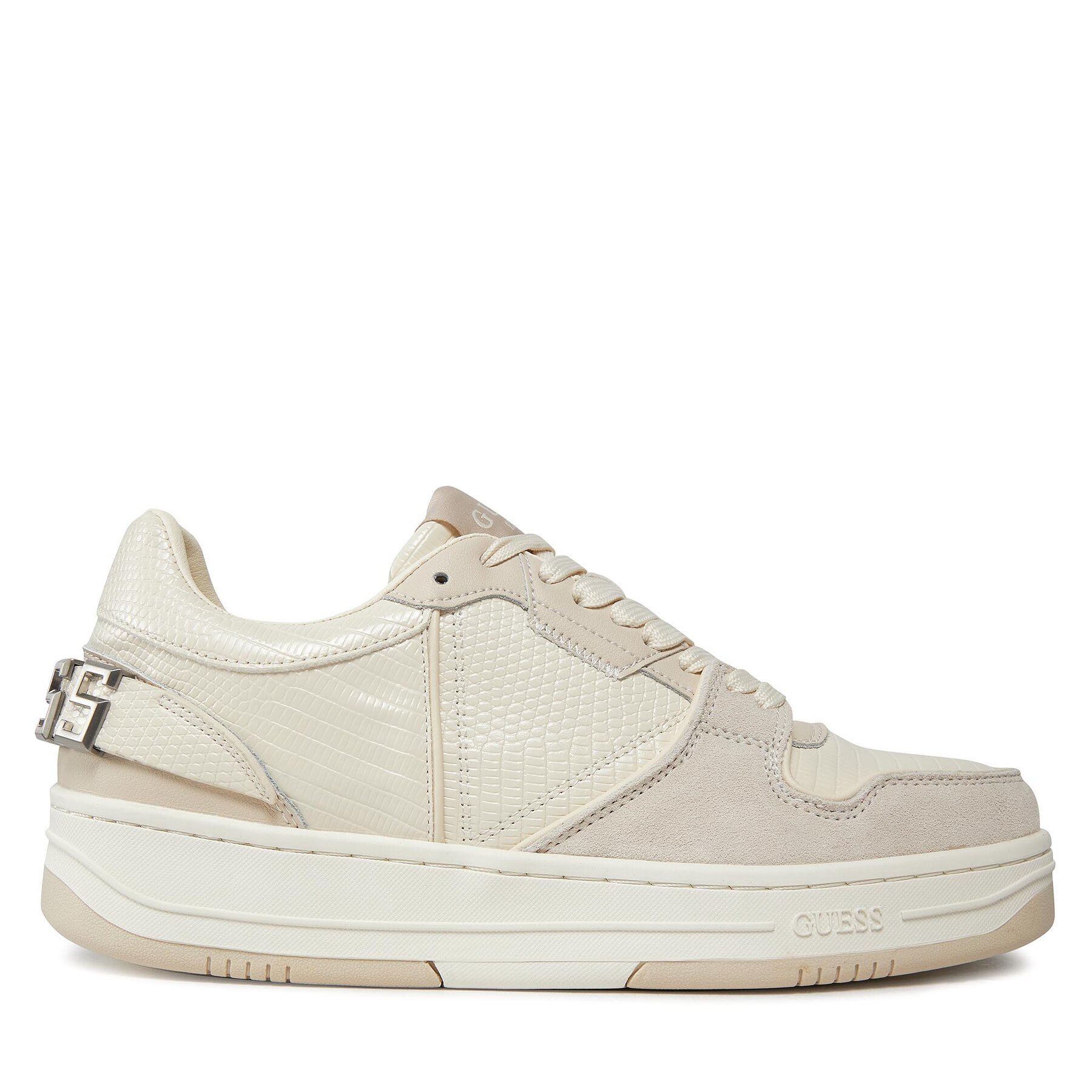 Sneakers Guess Ancona Low FMPANC PEL12 Écru Sneakers Guess Ancona Low FMPANC PEL12 Écru von Guess