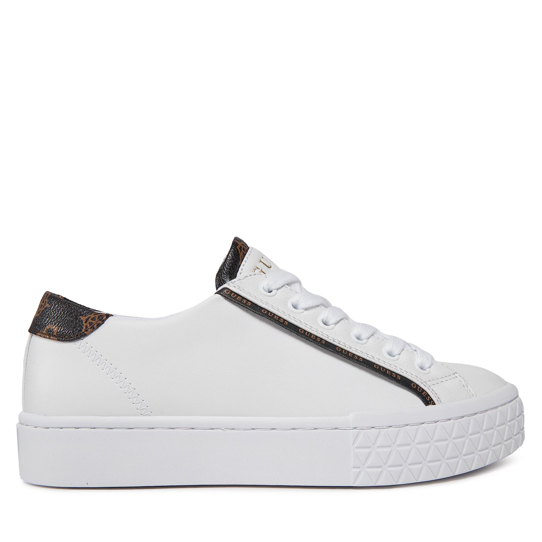 Sneakers Guess Pardie6 FLJPR6 ELE12 WHITE von Guess