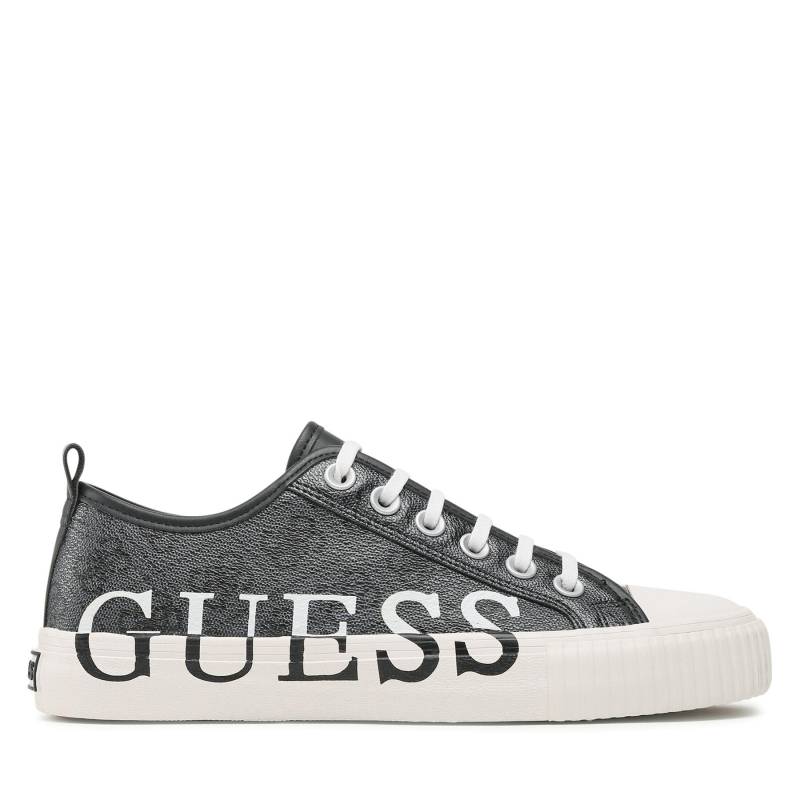 Sneakers aus Stoff Guess New Winners Low FM6NWL ELL12 COAL von Guess