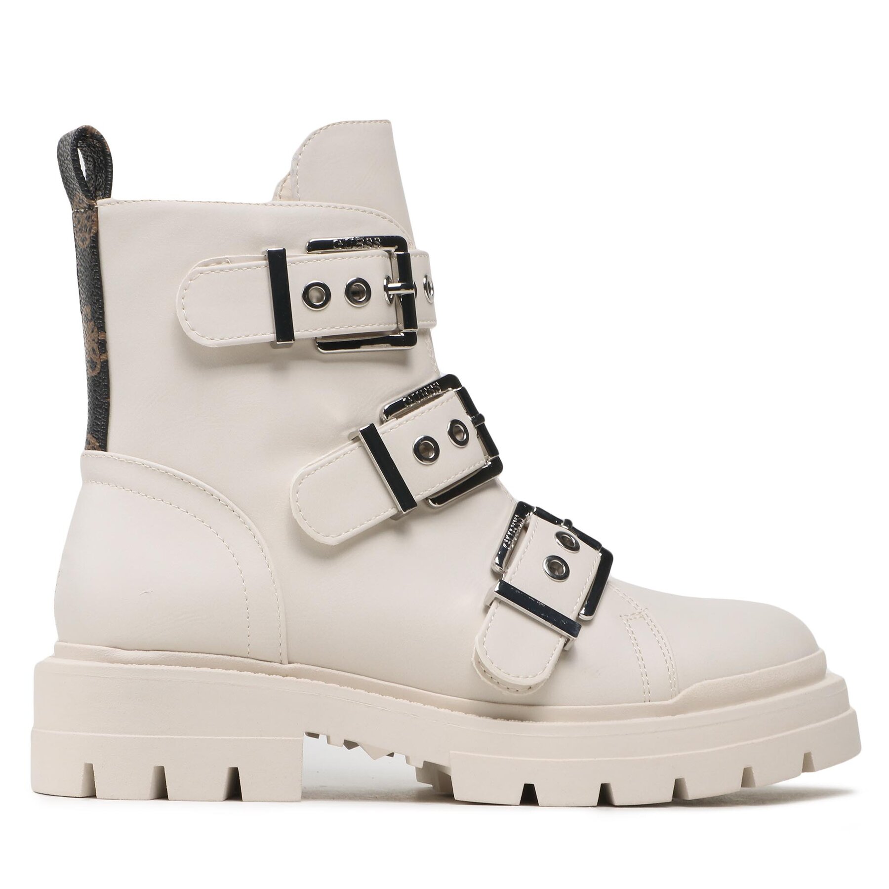 Stiefeletten Guess FL7OBI LEA10 Écru Stiefeletten Guess FL7OBI LEA10 Écru von Guess