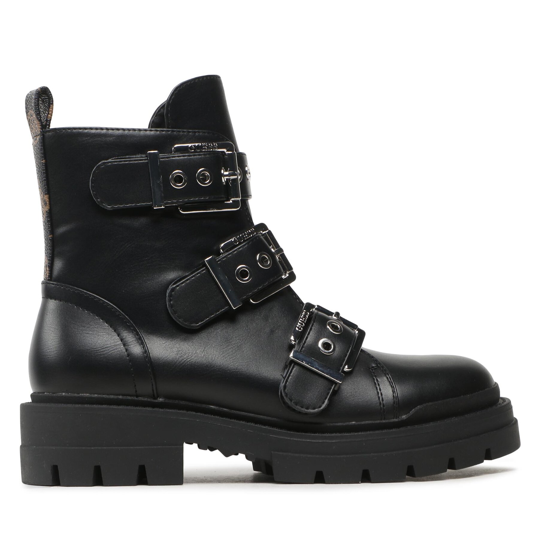 Stiefeletten Guess Obia FL7OBI LEA10 BLKBR von Guess