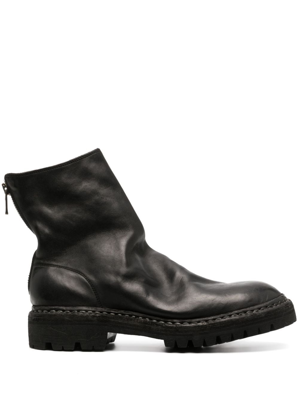 Guidi 45mm leather ankle boots - Black von Guidi
