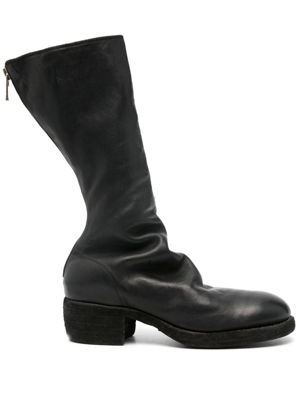 Guidi 45mm leather boots - Black von Guidi