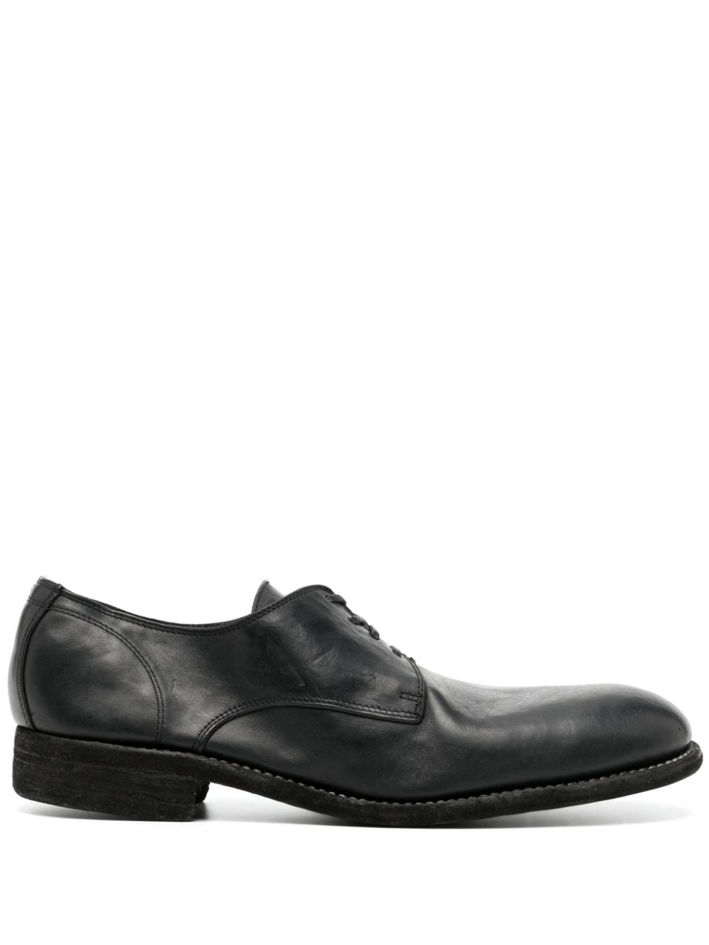 Guidi horse-leather Derby shoes - Black von Guidi