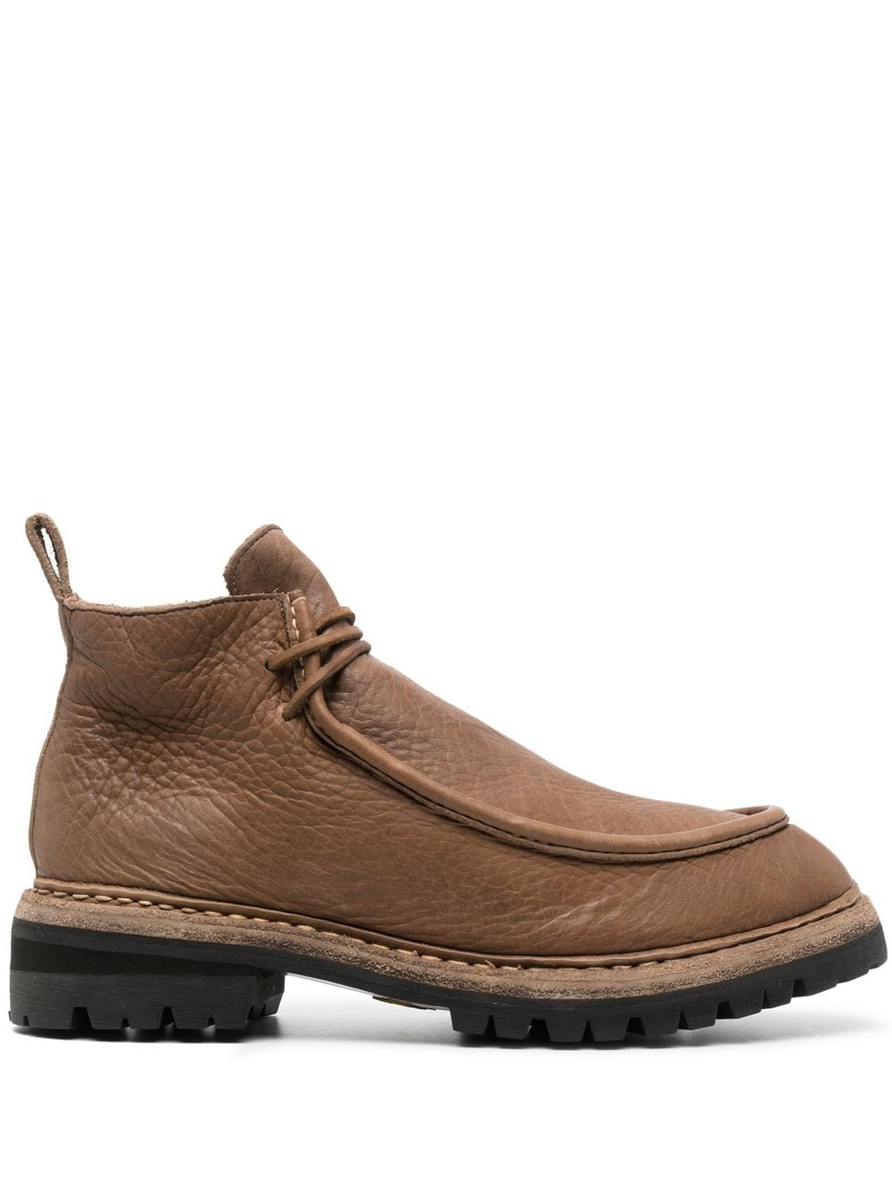 Guidi lace-up leather boots - Brown von Guidi