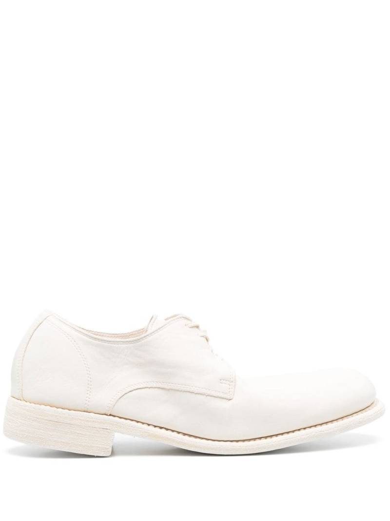 Guidi leather derby shoes - White von Guidi