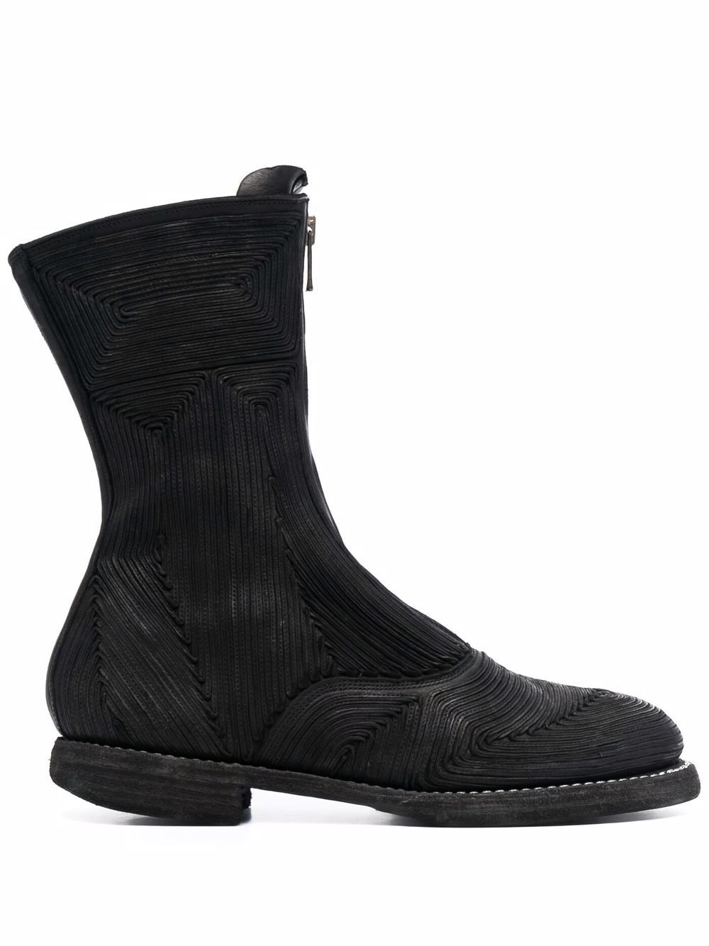 Guidi zipped ankle boots - Black von Guidi