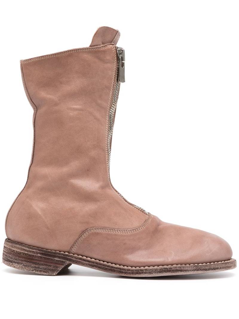 Guidi zipped ankle boots - Pink von Guidi