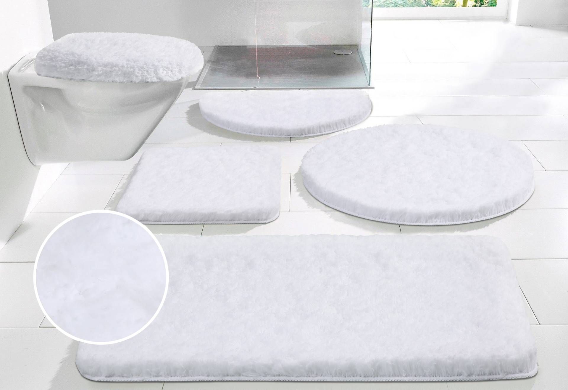 Guido Maria Kretschmer Home&Living Badematte »Micro exclusiv, Badvorleger, Badezimmer Teppich«, rutschhemmend beschichtet, strapazierfähig-schnell trocknend-fussbodenheizungsgeeignet, Badteppich, Badematten auch als 3 teiliges Set & rund erhältlich Guido Maria Kretschmer Home&Living Badematte »Micro exclusiv, Badvorleger, Badezimmer Teppich«, rutschhemmend beschichtet, strapazierfähig-schnell trocknend-fussbodenheizungsgeeignet, Badteppich, Badematten auch als 3 teiliges Set & rund erhältlich von Guido Maria Kretschmer Home&Living