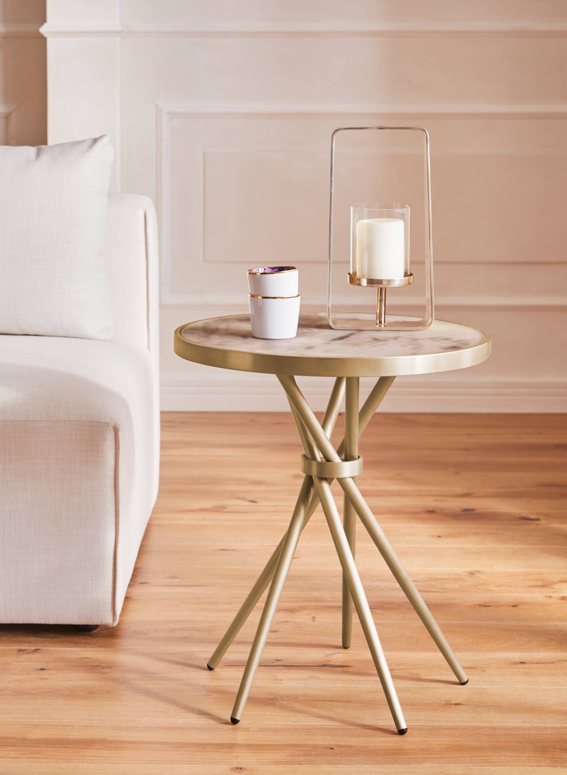 Guido Maria Kretschmer Home&Living Beistelltisch »Marble«, Beistelltisch in modernem Design Guido Maria Kretschmer Home&Living Beistelltisch »Marble«, Beistelltisch in modernem Design von Guido Maria Kretschmer Home&Living