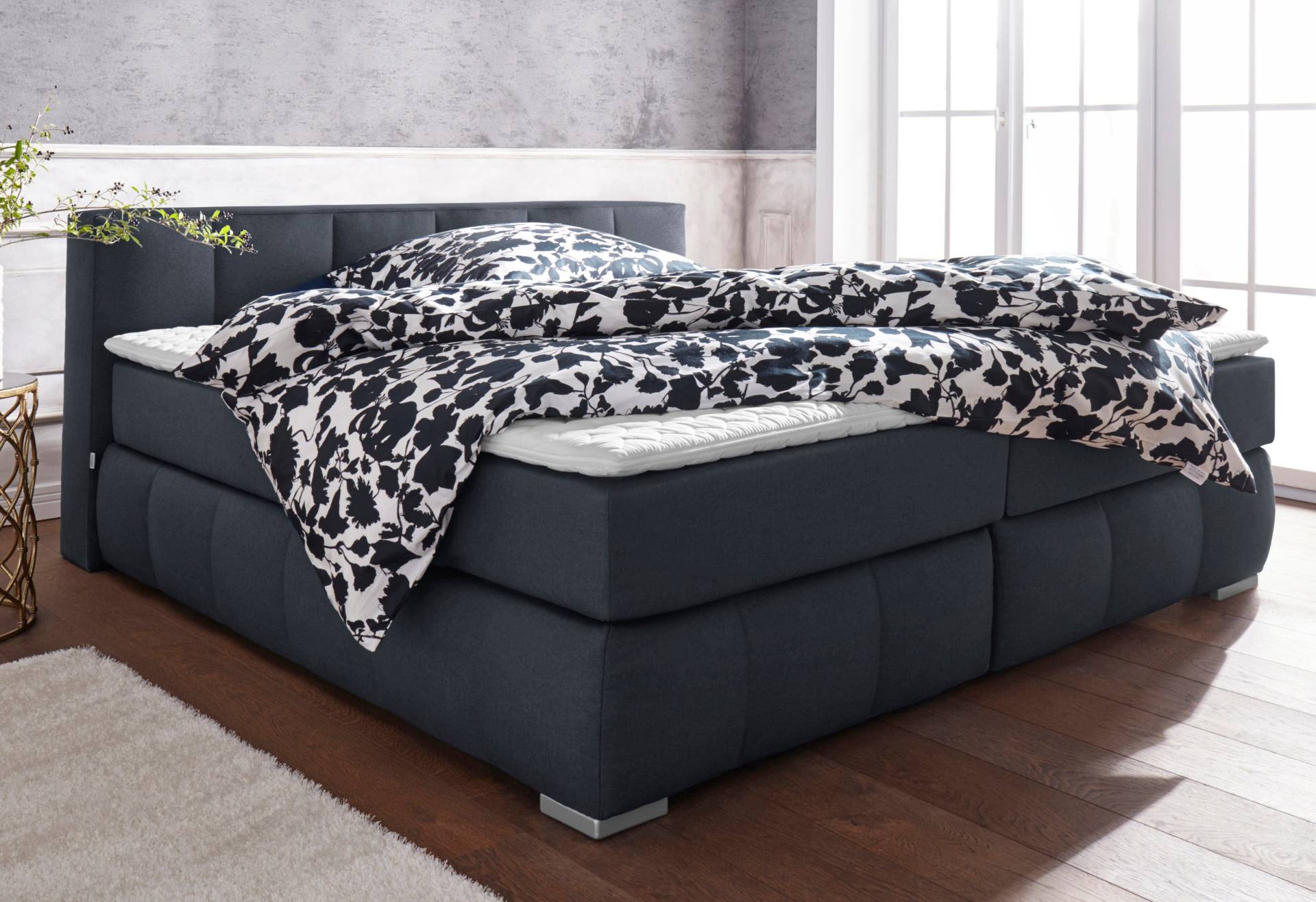 Guido Maria Kretschmer Home&Living Boxspringbett »Chelles«, inkl. Topper, in XXL- Überlänge 220 cm, Unterbox mit feine Wölbung Guido Maria Kretschmer Home&Living Boxspringbett »Chelles«, inkl. Topper, in XXL- Überlänge 220 cm, Unterbox mit feine Wölbung von Guido Maria Kretschmer Home&Living