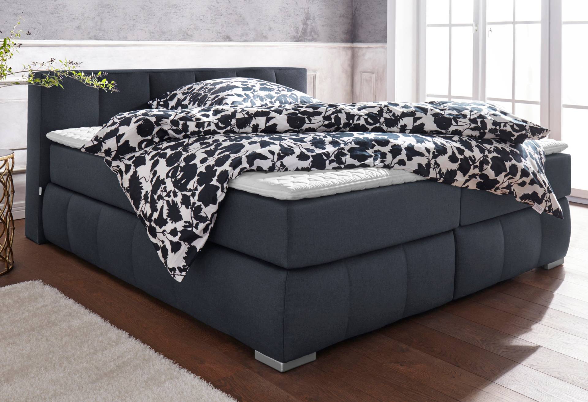 Guido Maria Kretschmer Home&Living Boxspringbett »Chelles«, inkl. Topper, in XXL- Überlänge 220 cm, Unterbox mit feine Wölbung Guido Maria Kretschmer Home&Living Boxspringbett »Chelles«, inkl. Topper, in XXL- Überlänge 220 cm, Unterbox mit feine Wölbung von Guido Maria Kretschmer Home&Living
