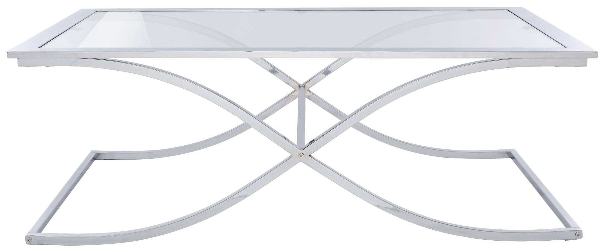 Guido Maria Kretschmer Home&Living Couchtisch »Ballum«, mit edlem Metallgestell und Glasplatte, Breite 120 cm von Guido Maria Kretschmer Home&Living