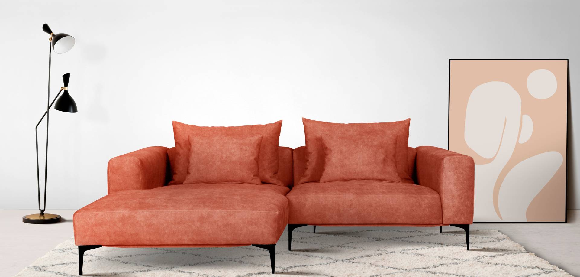 Guido Maria Kretschmer Home&Living Ecksofa »BENTE« von Guido Maria Kretschmer Home&Living