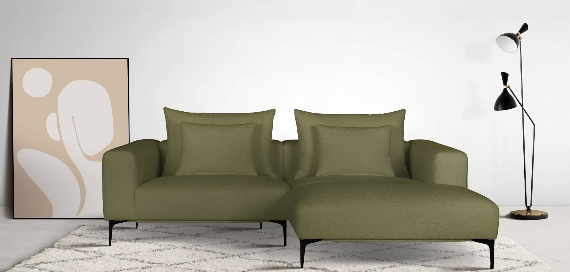 Guido Maria Kretschmer Home&Living Ecksofa »BENTE L-Form« von Guido Maria Kretschmer Home&Living