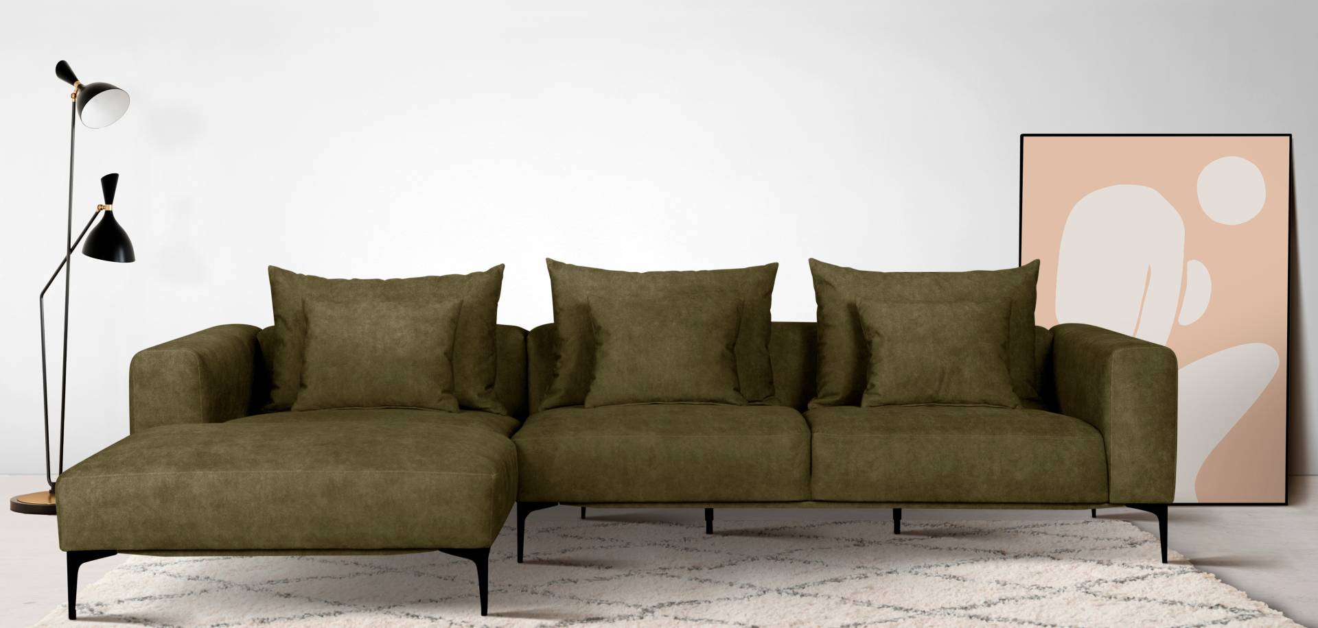 Guido Maria Kretschmer Home&Living Ecksofa »BENTE L-Form« von Guido Maria Kretschmer Home&Living