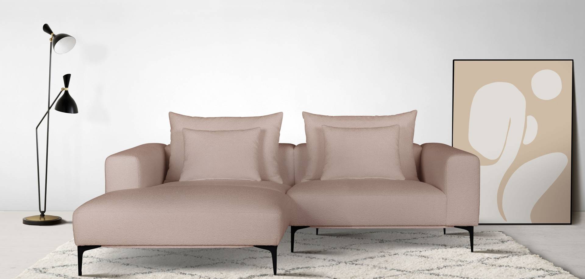 Guido Maria Kretschmer Home&Living Ecksofa »BENTE L-Form« von Guido Maria Kretschmer Home&Living