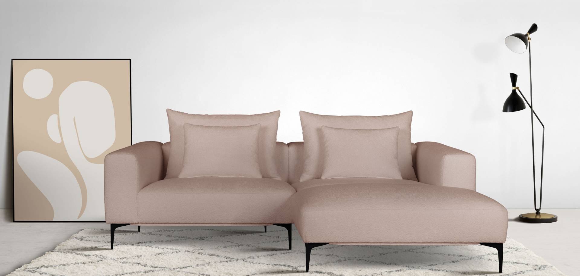 Guido Maria Kretschmer Home&Living Ecksofa »BENTE L-Form« von Guido Maria Kretschmer Home&Living