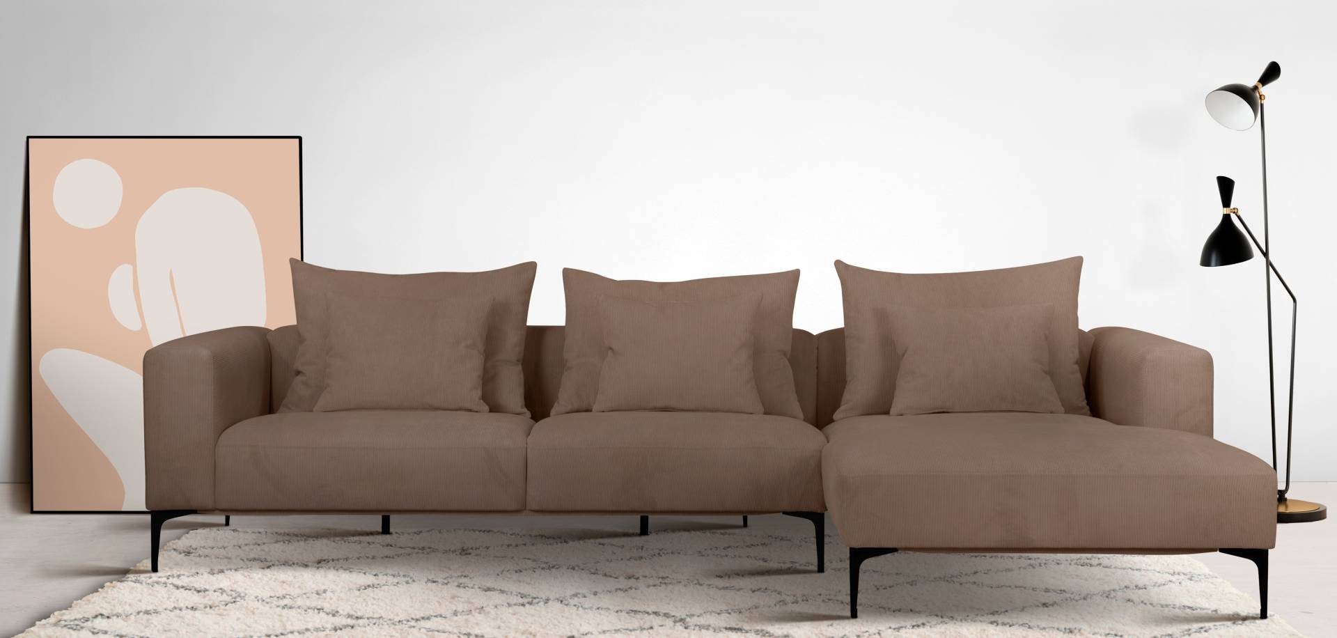 Guido Maria Kretschmer Home&Living Ecksofa »BENTE L-Form« von Guido Maria Kretschmer Home&Living