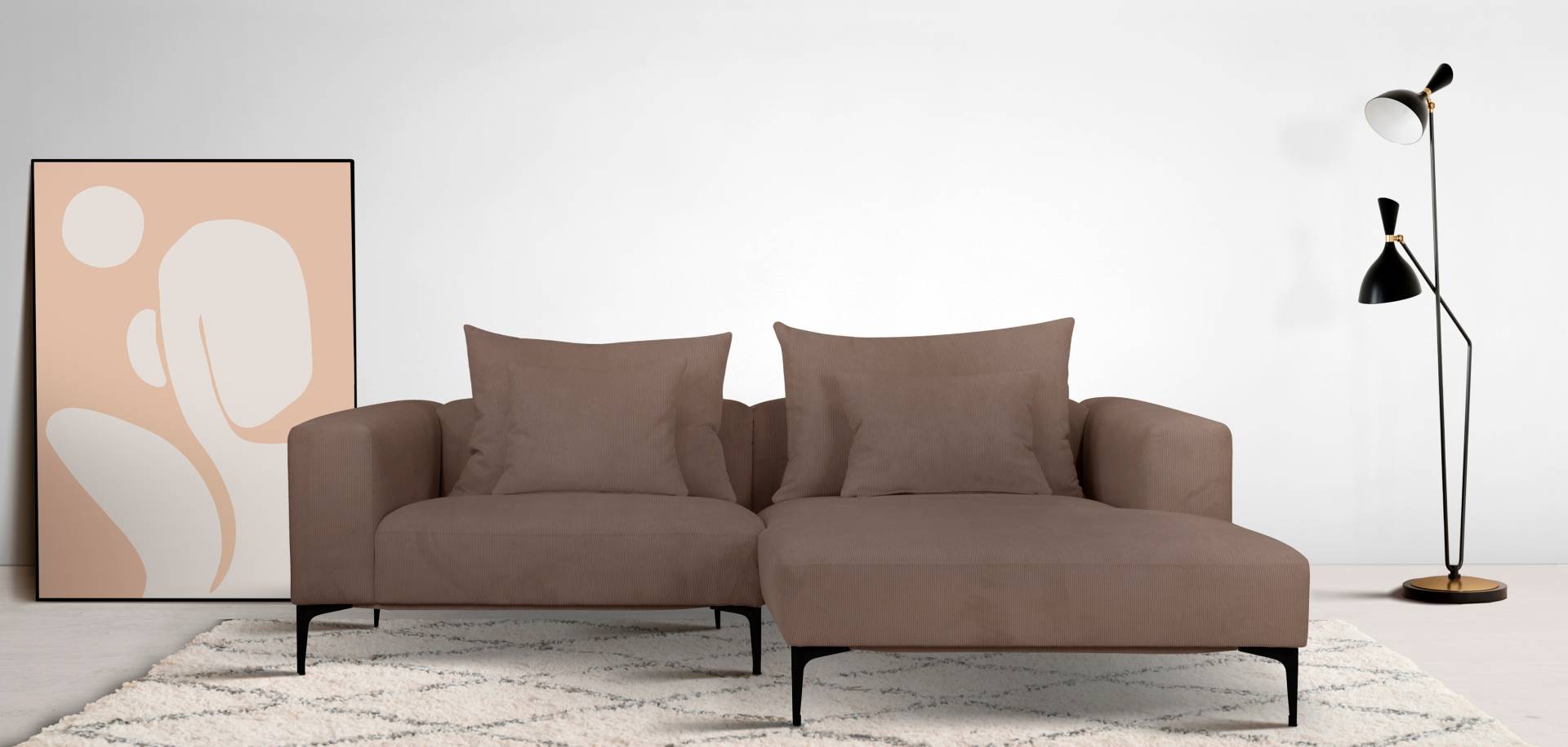 Guido Maria Kretschmer Home&Living Ecksofa »BENTE L-Form« von Guido Maria Kretschmer Home&Living