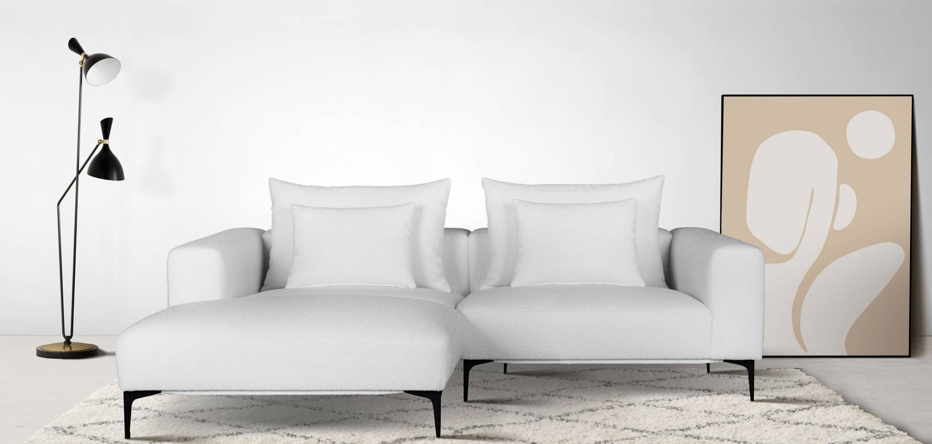 Guido Maria Kretschmer Home&Living Ecksofa »BENTE L-Form« von Guido Maria Kretschmer Home&Living