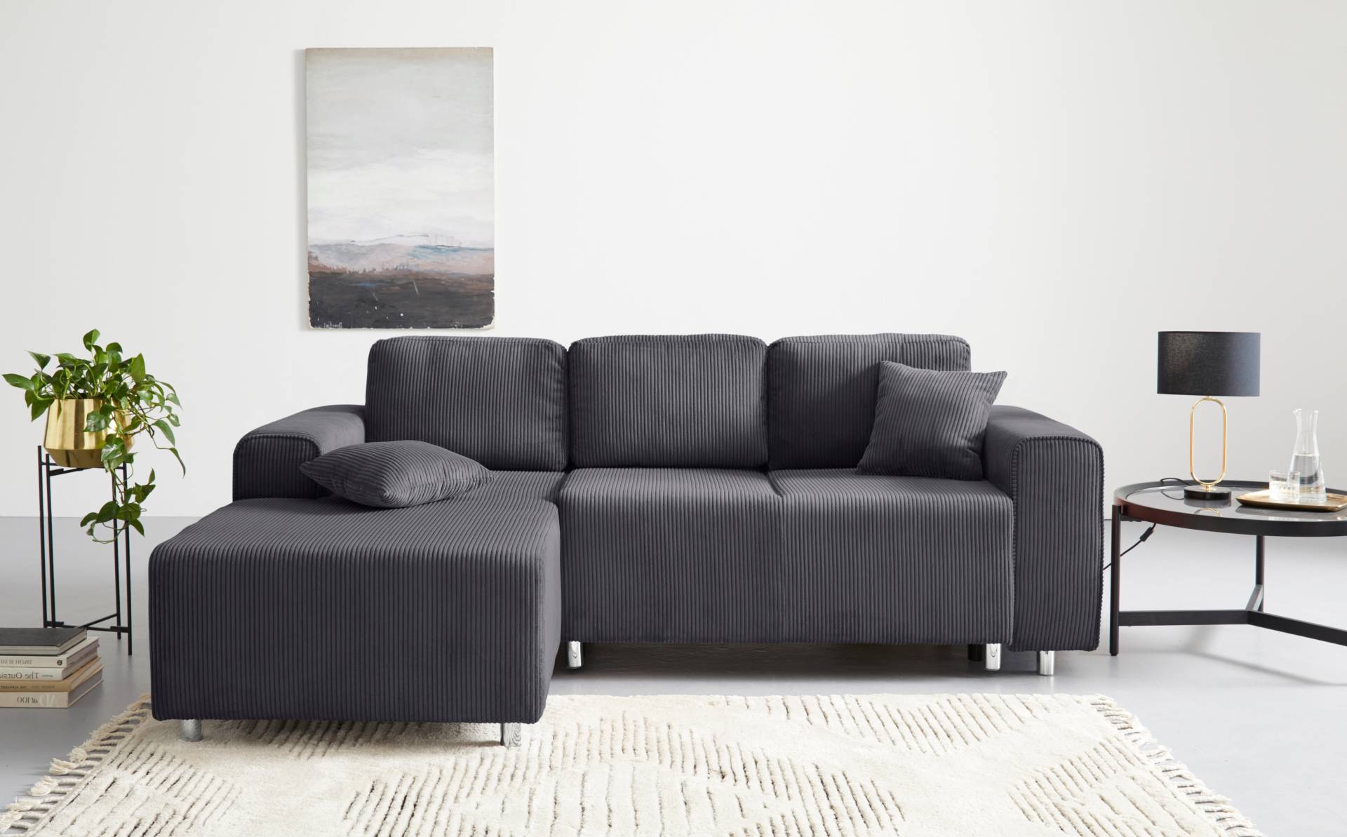 Guido Maria Kretschmer Home&Living Ecksofa »Györ«, L-Form, wahlweise mit Bettfunktion und Bettkasten incl. 2 Zierkissen Guido Maria Kretschmer Home&Living Ecksofa »Györ«, L-Form, wahlweise mit Bettfunktion und Bettkasten incl. 2 Zierkissen von Guido Maria Kretschmer Home&Living
