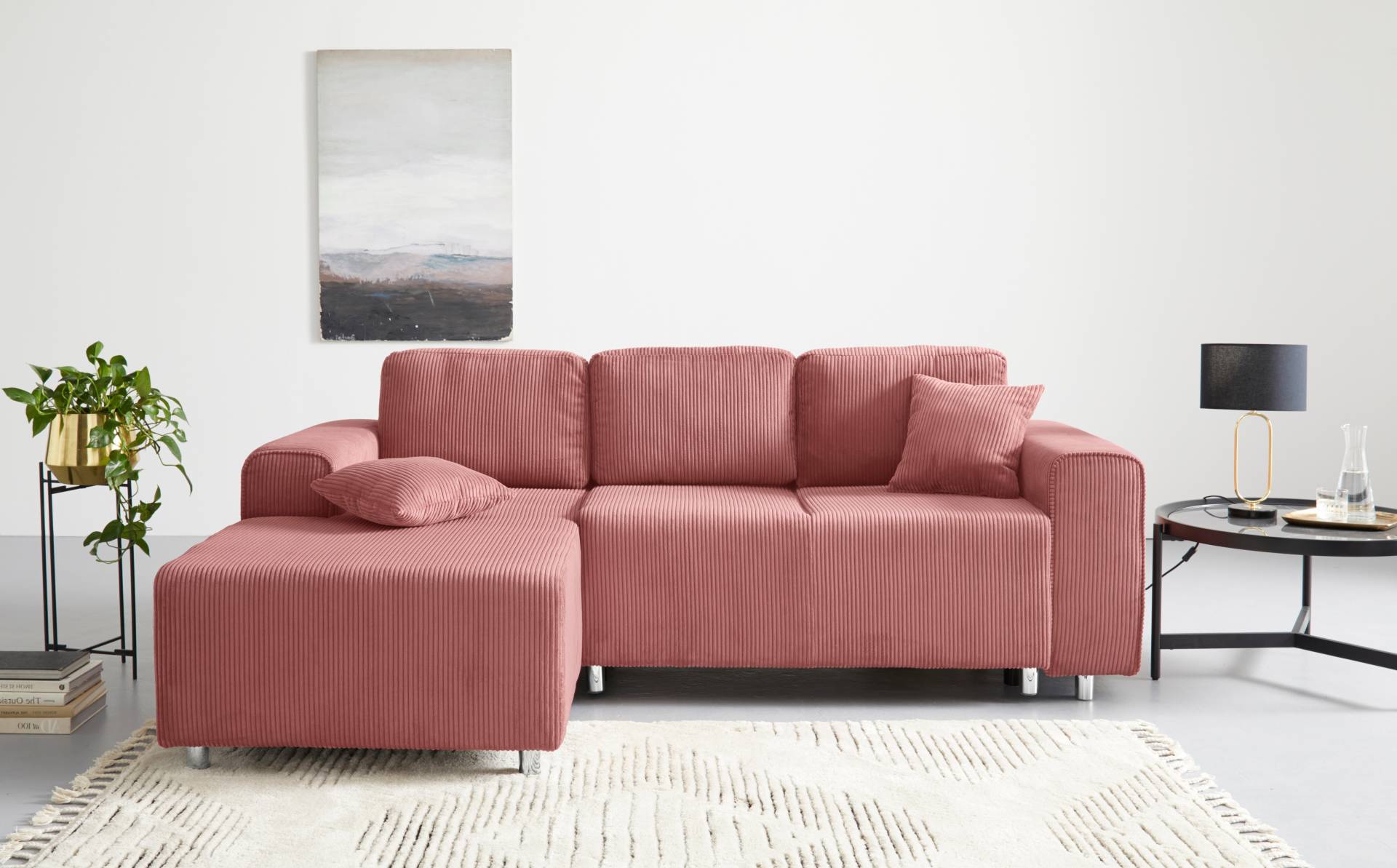 Guido Maria Kretschmer Home&Living Ecksofa »Györ«, L-Form, wahlweise mit Bettfunktion und Bettkasten incl. 2 Zierkissen Guido Maria Kretschmer Home&Living Ecksofa »Györ«, L-Form, wahlweise mit Bettfunktion und Bettkasten incl. 2 Zierkissen von Guido Maria Kretschmer Home&Living
