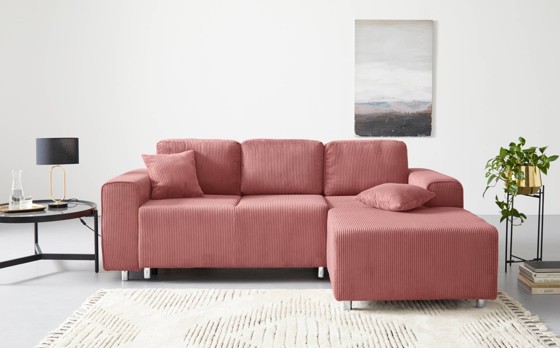 Guido Maria Kretschmer Home&Living Ecksofa »Györ«, L-Form, wahlweise mit Bettfunktion und Bettkasten incl. 2 Zierkissen Guido Maria Kretschmer Home&Living Ecksofa »Györ«, L-Form, wahlweise mit Bettfunktion und Bettkasten incl. 2 Zierkissen von Guido Maria Kretschmer Home&Living