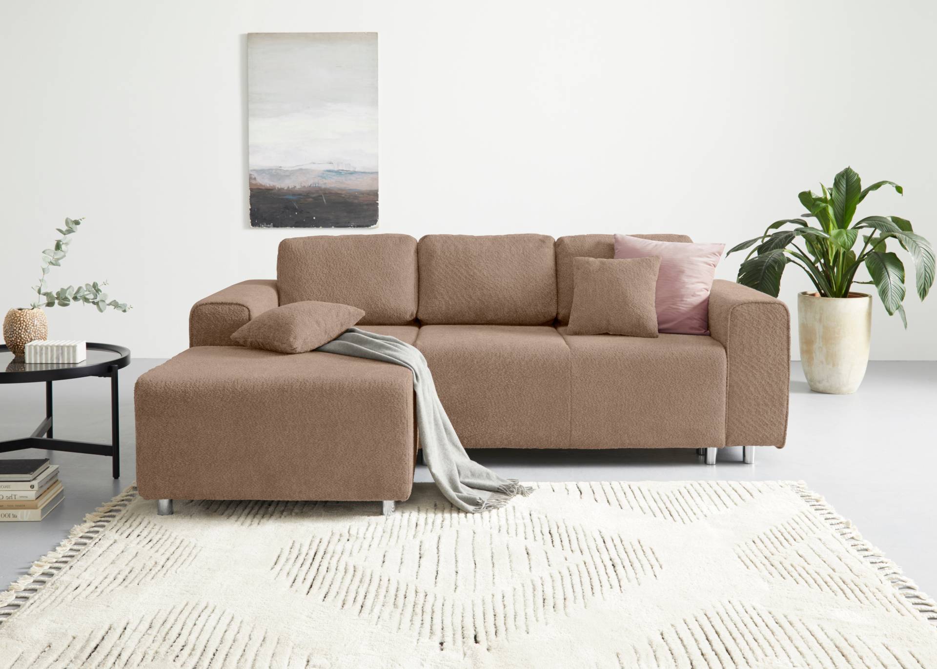 Guido Maria Kretschmer Home&Living Ecksofa »Györ«, L-Form, wahlweise mit Bettfunktion und Bettkasten incl. 2 Zierkissen Guido Maria Kretschmer Home&Living Ecksofa »Györ«, L-Form, wahlweise mit Bettfunktion und Bettkasten incl. 2 Zierkissen von Guido Maria Kretschmer Home&Living