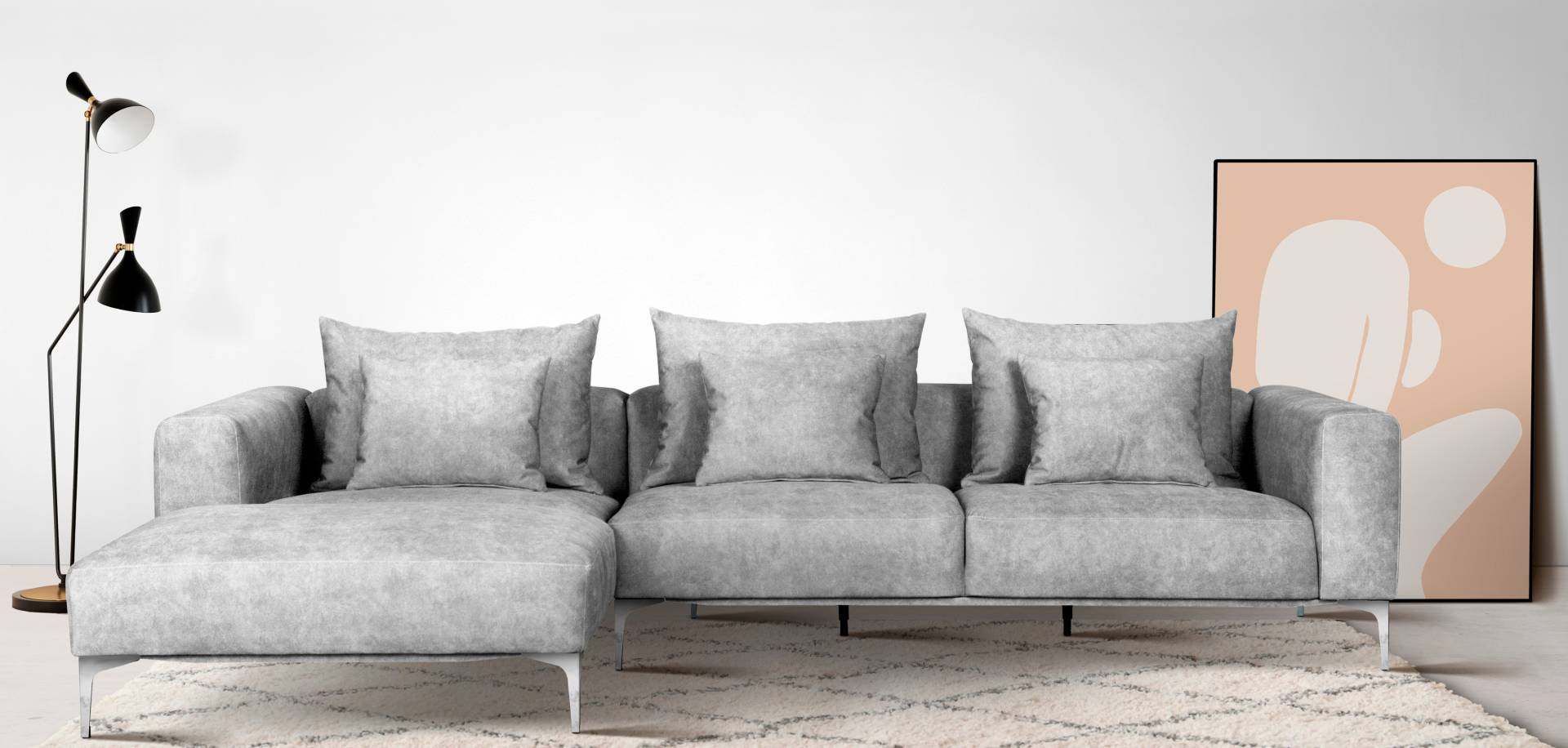 Guido Maria Kretschmer Home&Living Ecksofa »JANTE« von Guido Maria Kretschmer Home&Living