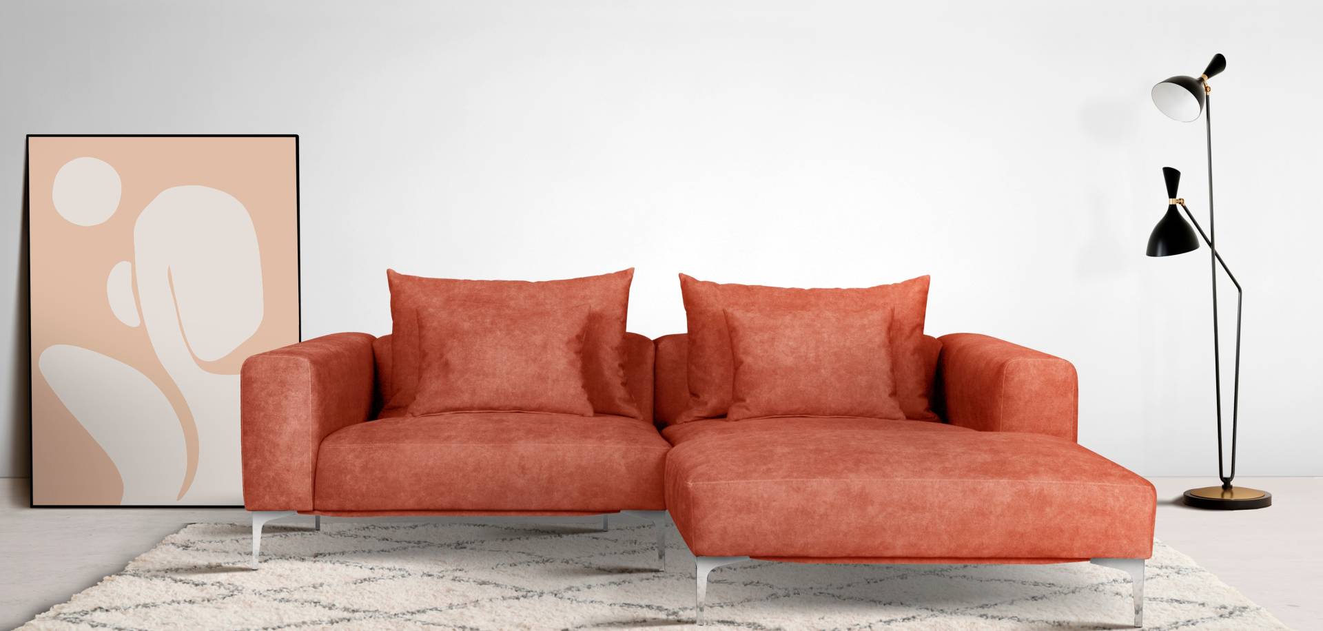 Guido Maria Kretschmer Home&Living Ecksofa »JANTE« von Guido Maria Kretschmer Home&Living