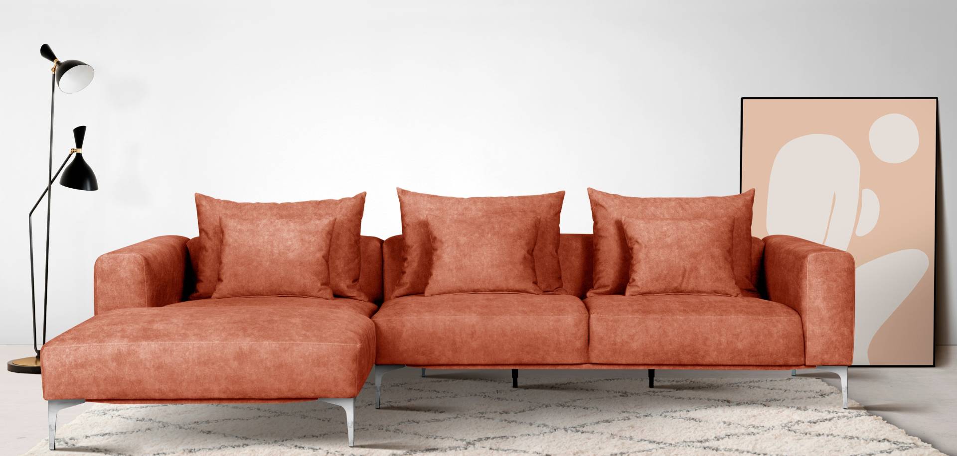 Guido Maria Kretschmer Home&Living Ecksofa »JANTE L-Form« von Guido Maria Kretschmer Home&Living