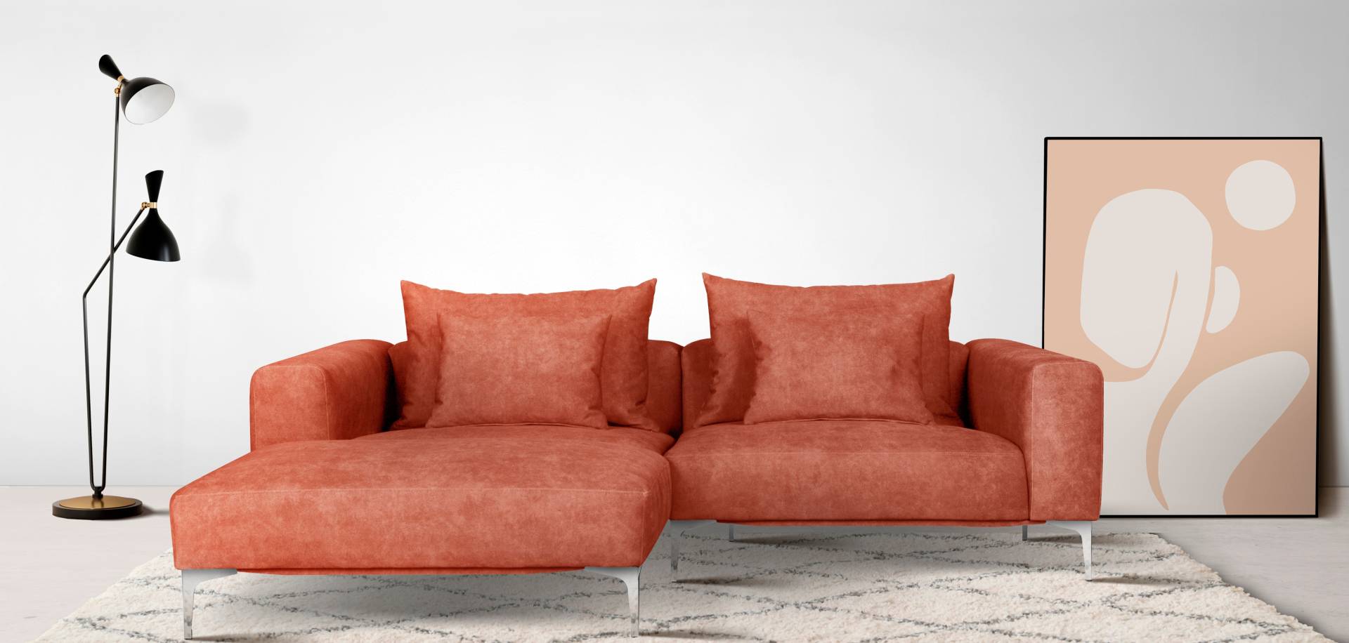 Guido Maria Kretschmer Home&Living Ecksofa »JANTE« von Guido Maria Kretschmer Home&Living