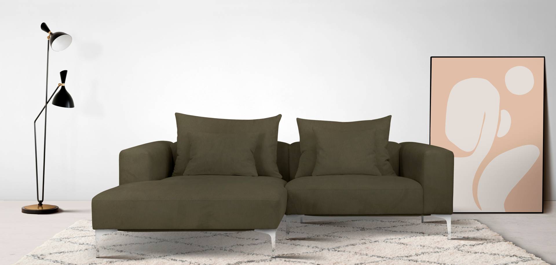 Guido Maria Kretschmer Home&Living Ecksofa »JANTE« von Guido Maria Kretschmer Home&Living