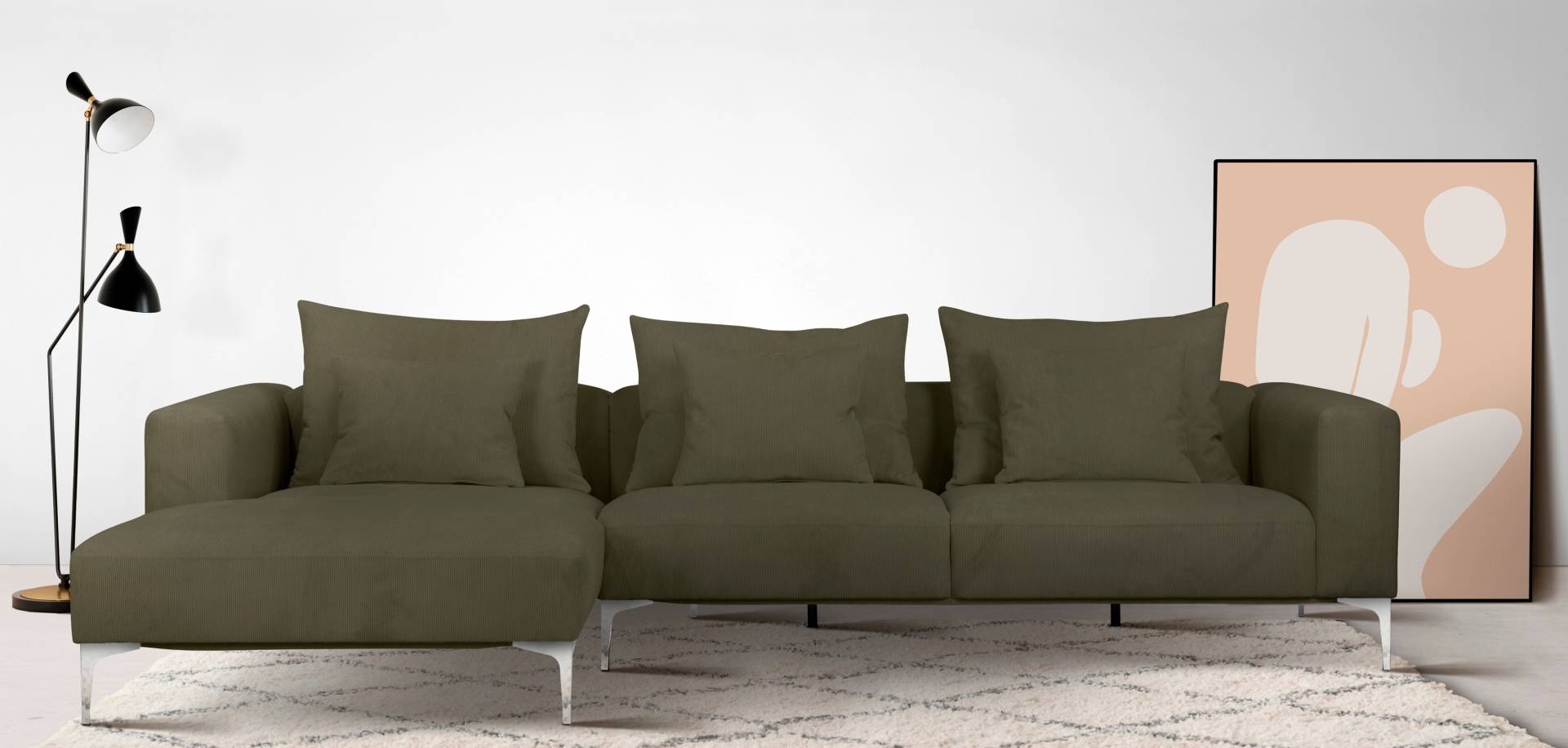 Guido Maria Kretschmer Home&Living Ecksofa »JANTE« von Guido Maria Kretschmer Home&Living